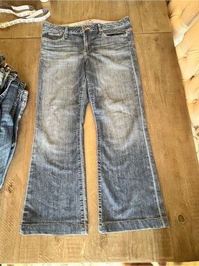 GAP 1969 Long and Lean 14r Light-Med Wash Blue Wide-Leg Jeans Relaxed Fit